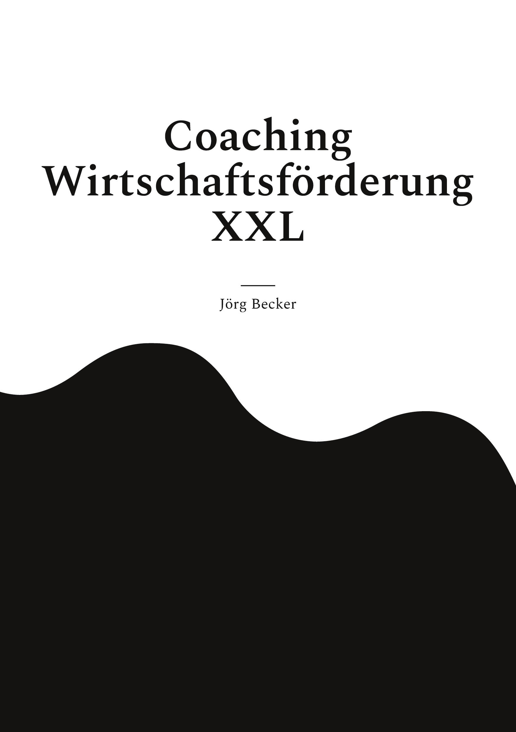 Vorderes Coverbild Coaching Wirtschaftsförderung XXL