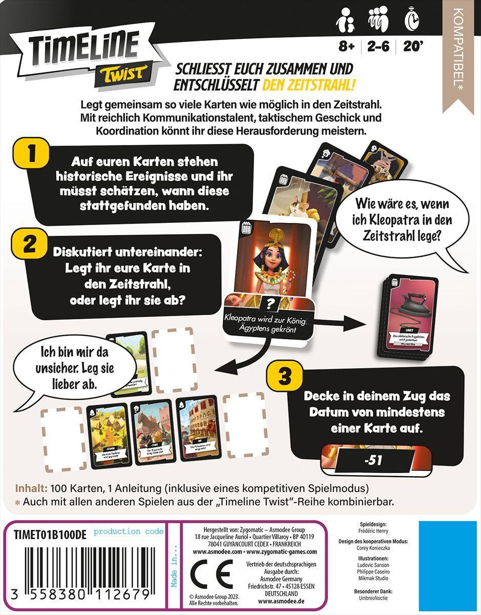 Beispielinhalt (Bild) Timeline Twist