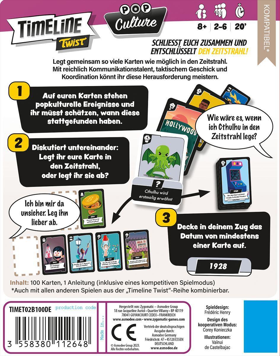 Beispielinhalt (Bild) Timeline Twist: Pop Culture