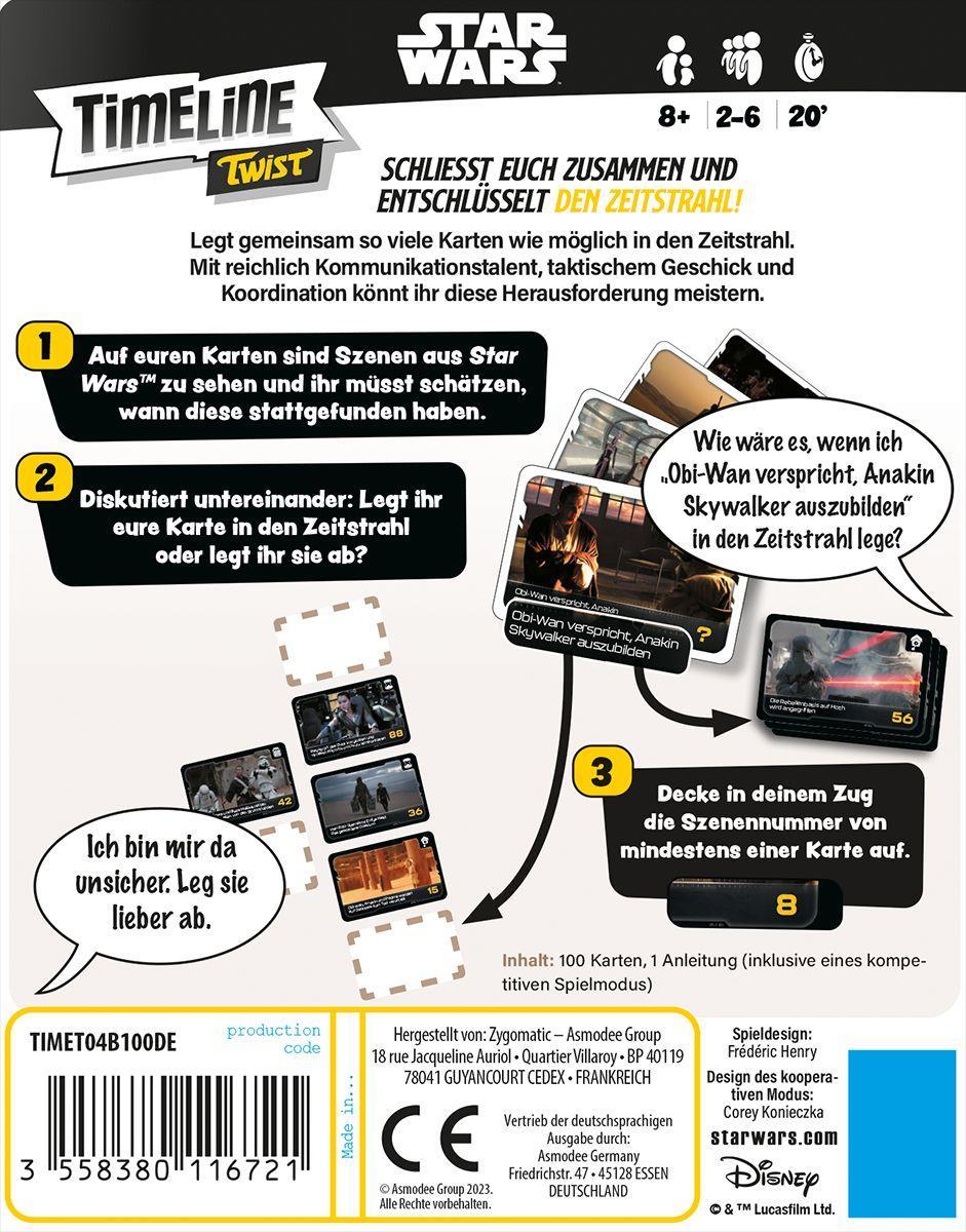 Beispielinhalt (Bild) Timeline Twist: Star Wars