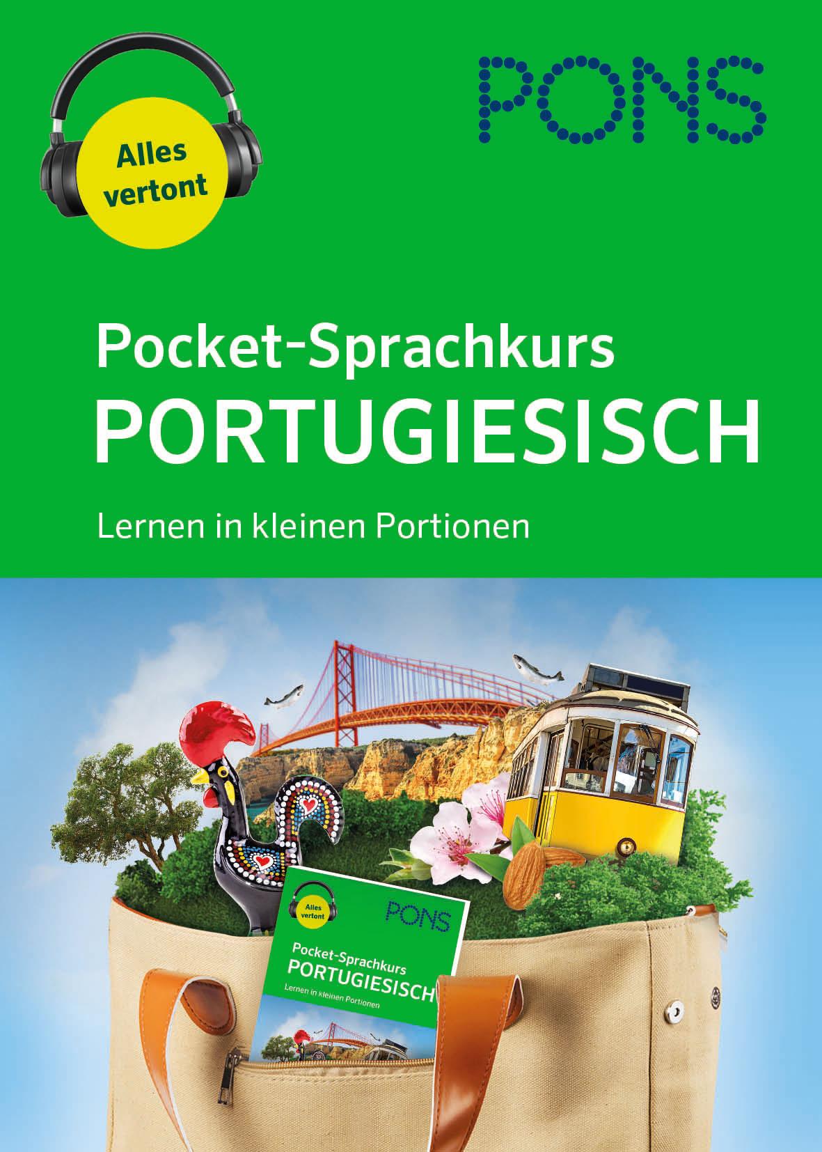 Vorderes Coverbild PONS Pocket-Sprachkurs Portugiesisch