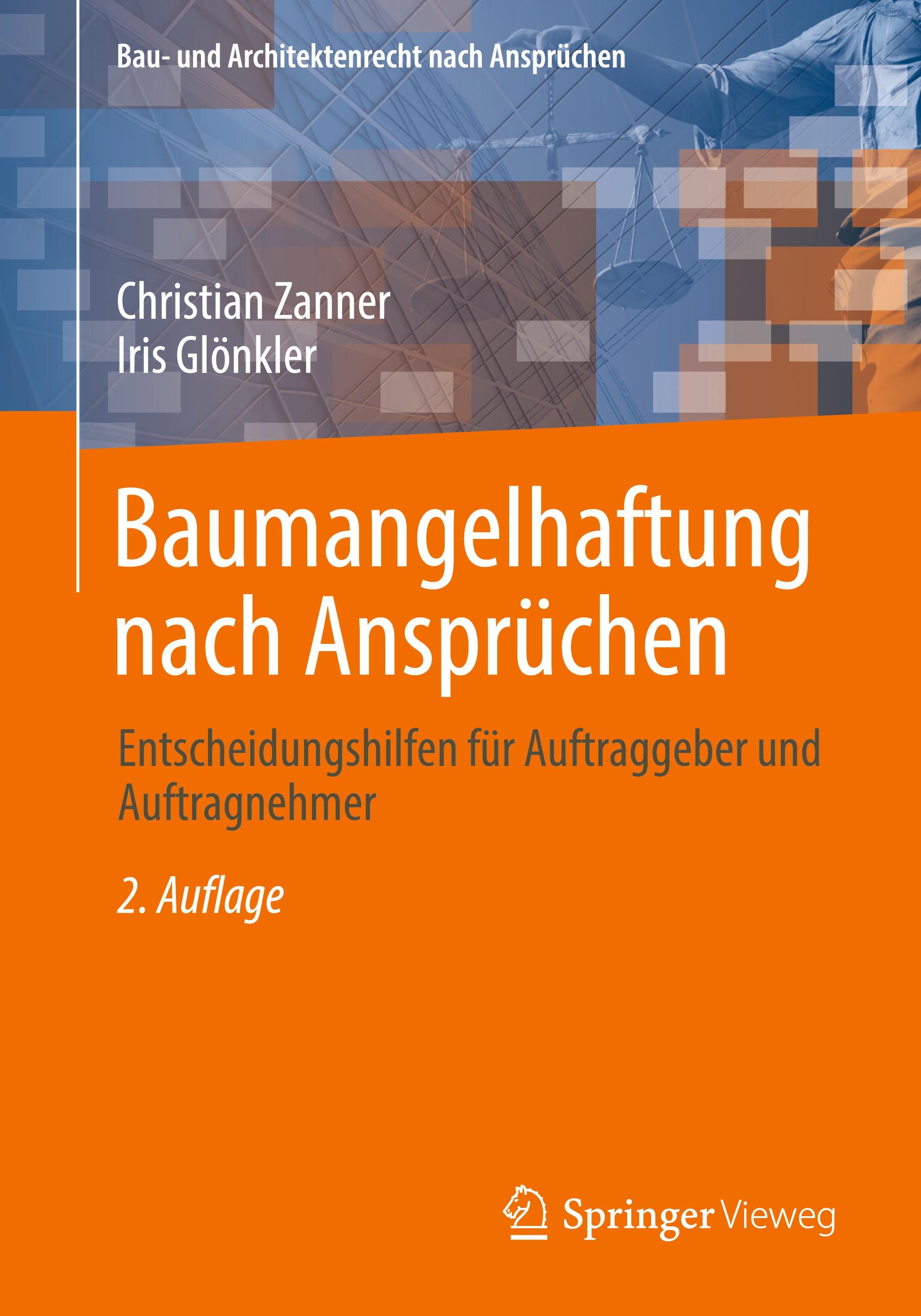 Vorderes Coverbild Baumangelhaftung nach Ansprüchen