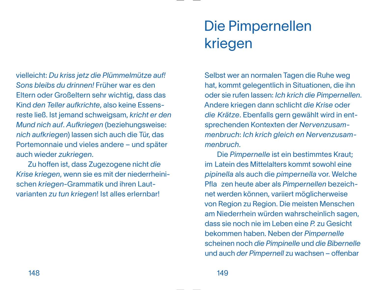 Beispielinhalt (Bild) Nix für ungut!