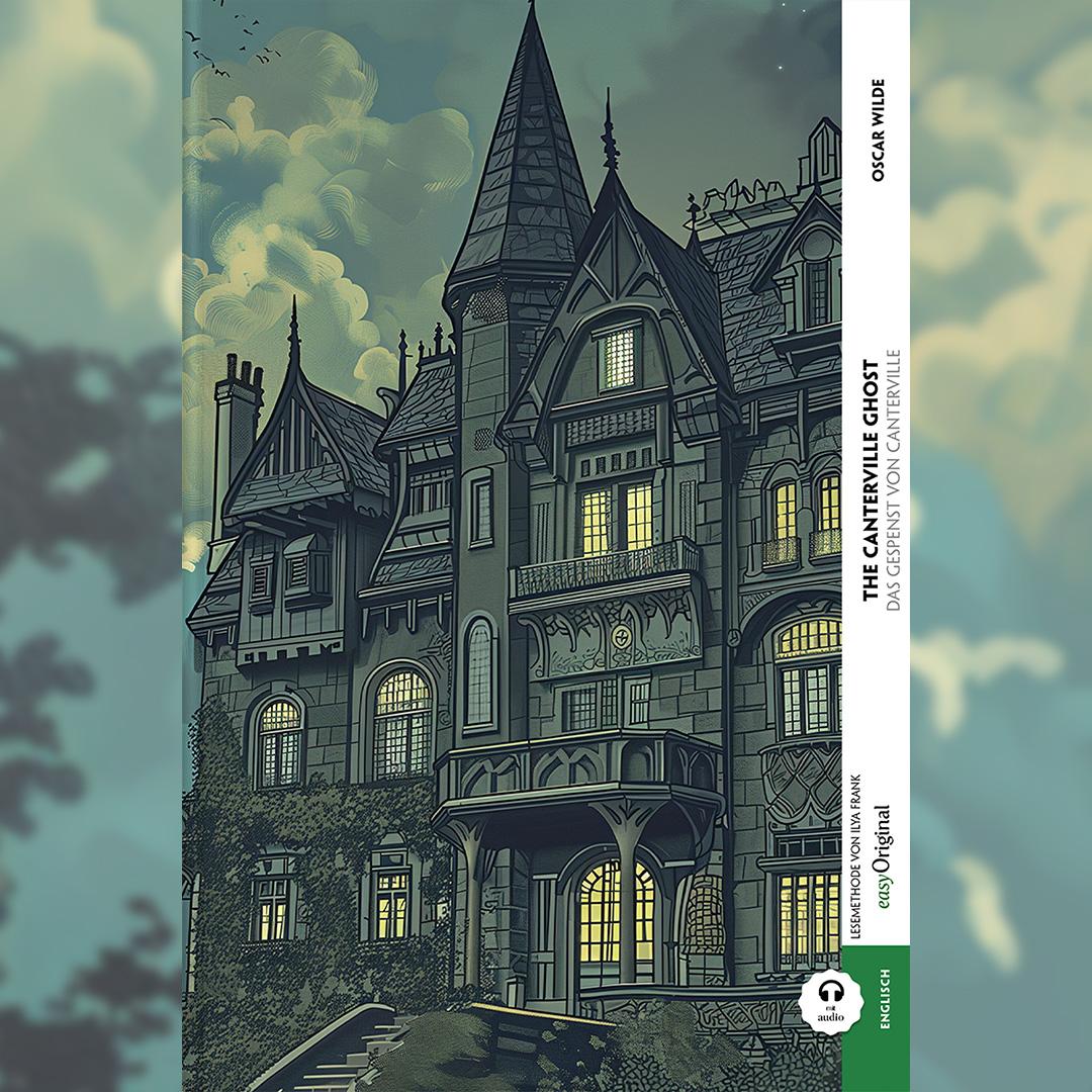Vorderes Coverbild The Canterville Ghost / Das Gespenst von Canterville (Buch + Audio-Online) - Frank-Lesemethode - Kommentierte zweisprachige Ausgabe Englisch-Deutsch