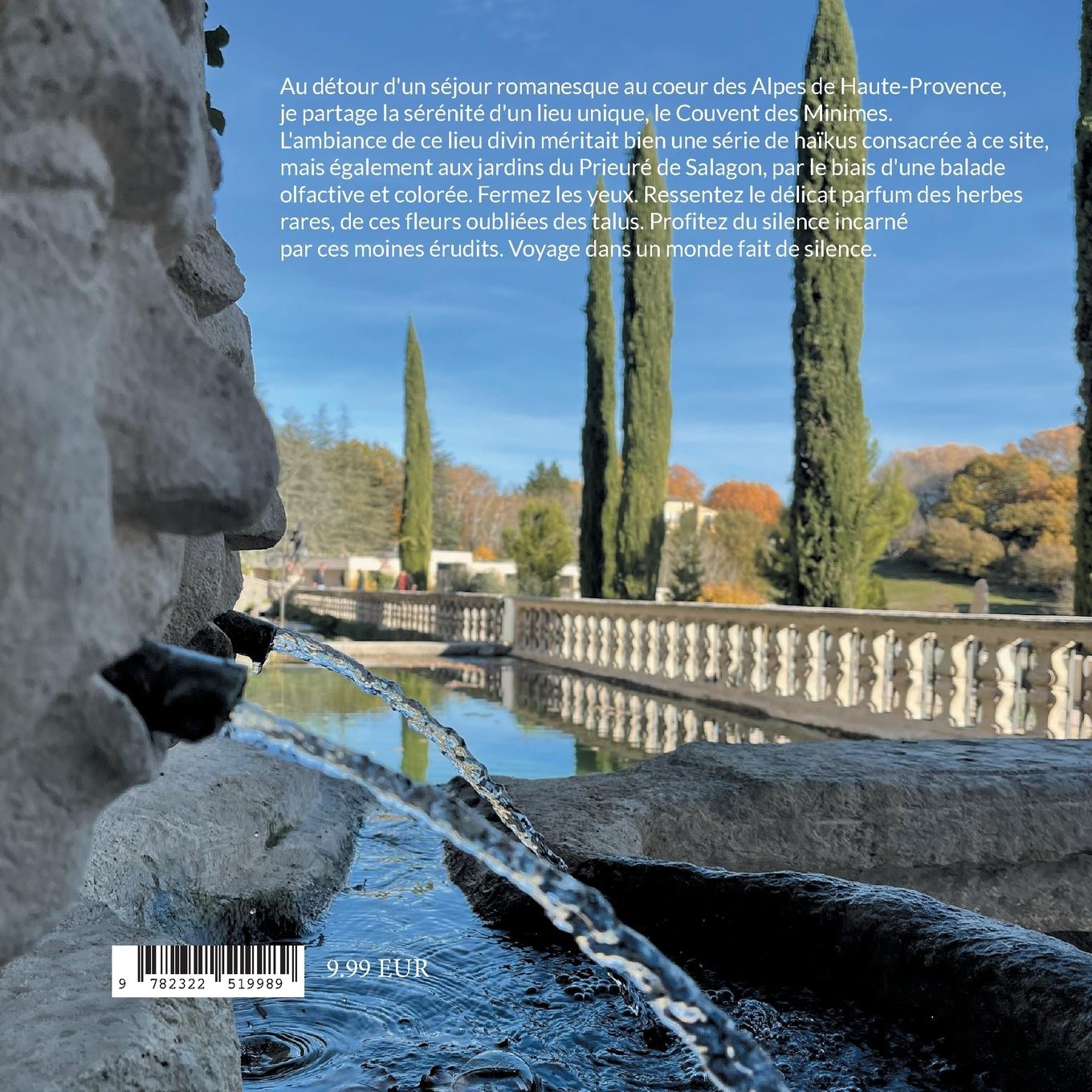 Rückseitencover Haïkus fleuris de Haute-Provence
