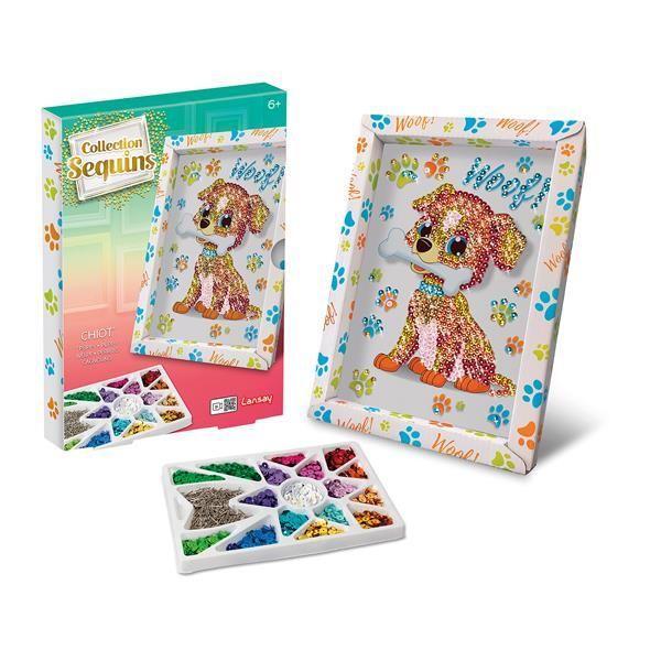 Vorderes Coverbild Lansay - Paillettenkunst Hund