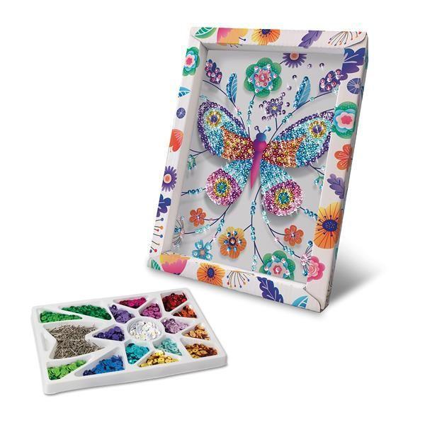 Beispielinhalt (Bild) Lansay - Paillettenkunst Schmetterling