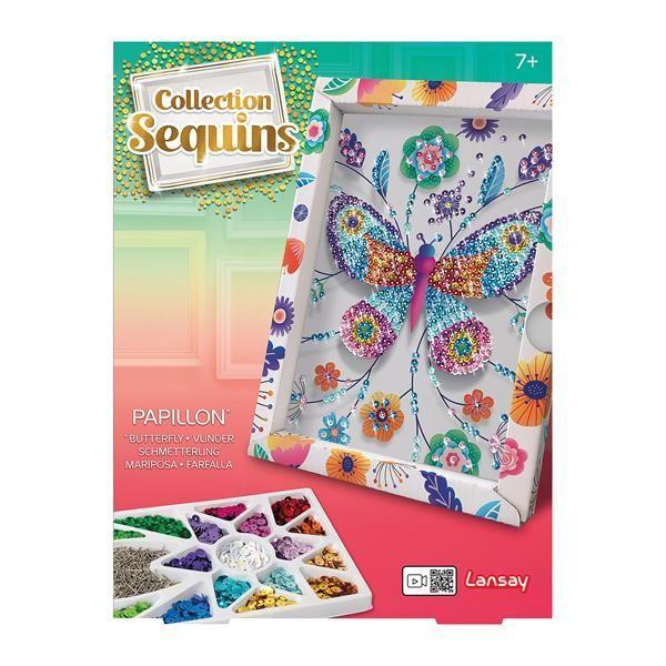 Beispielinhalt (Bild) Lansay - Paillettenkunst Schmetterling