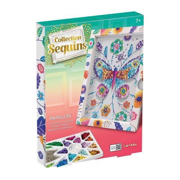 Beispielinhalt (Bild) Lansay - Paillettenkunst Schmetterling