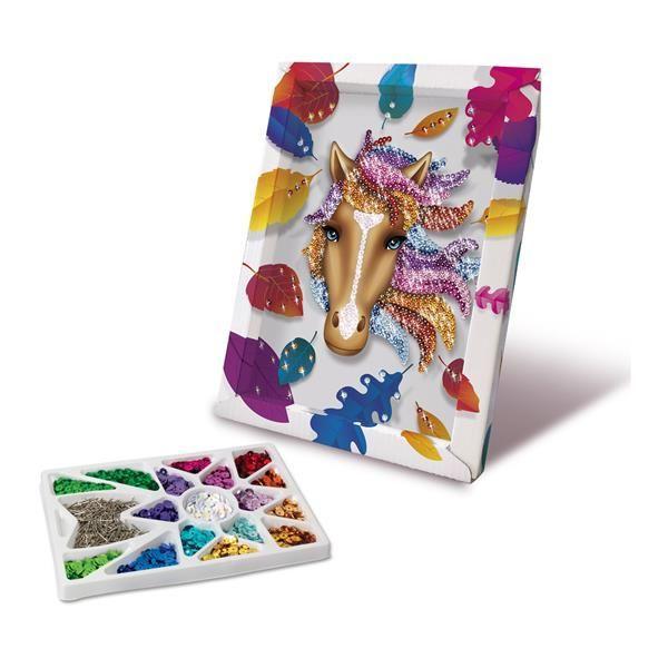 Beispielinhalt (Bild) Lansay - Paillettenkunst Pferd