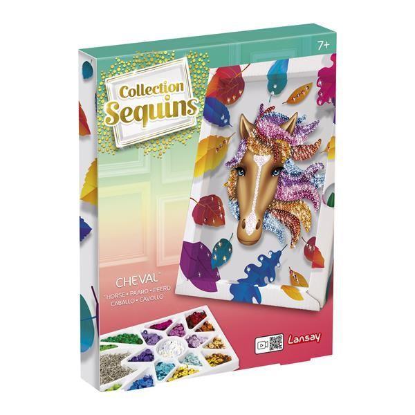 Beispielinhalt (Bild) Lansay - Paillettenkunst Pferd