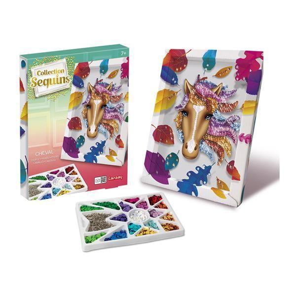 Vorderes Coverbild Lansay - Paillettenkunst Pferd
