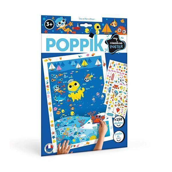 Vorderes Coverbild POPPIK - Kreativ Poster & Sticker Meer