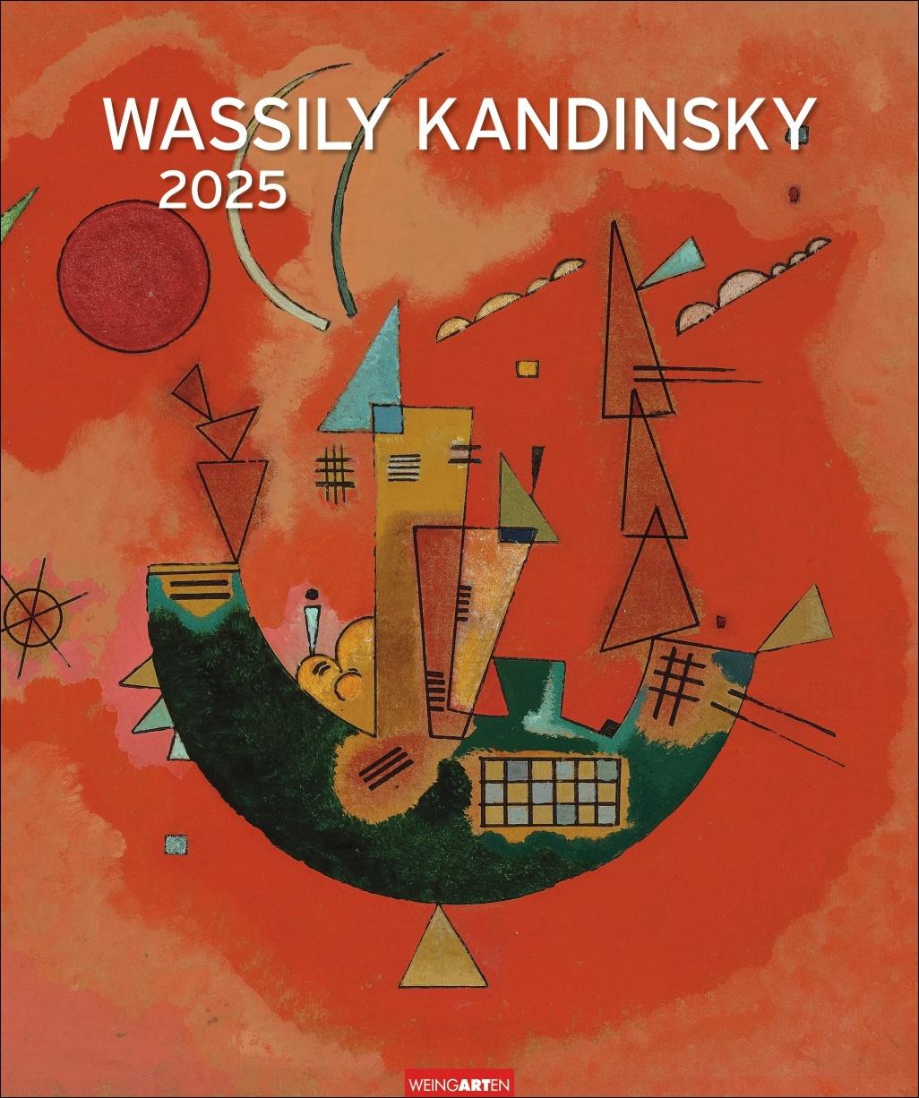 Vorderes Coverbild Wassily Kandinsky Edition Kalender 2025