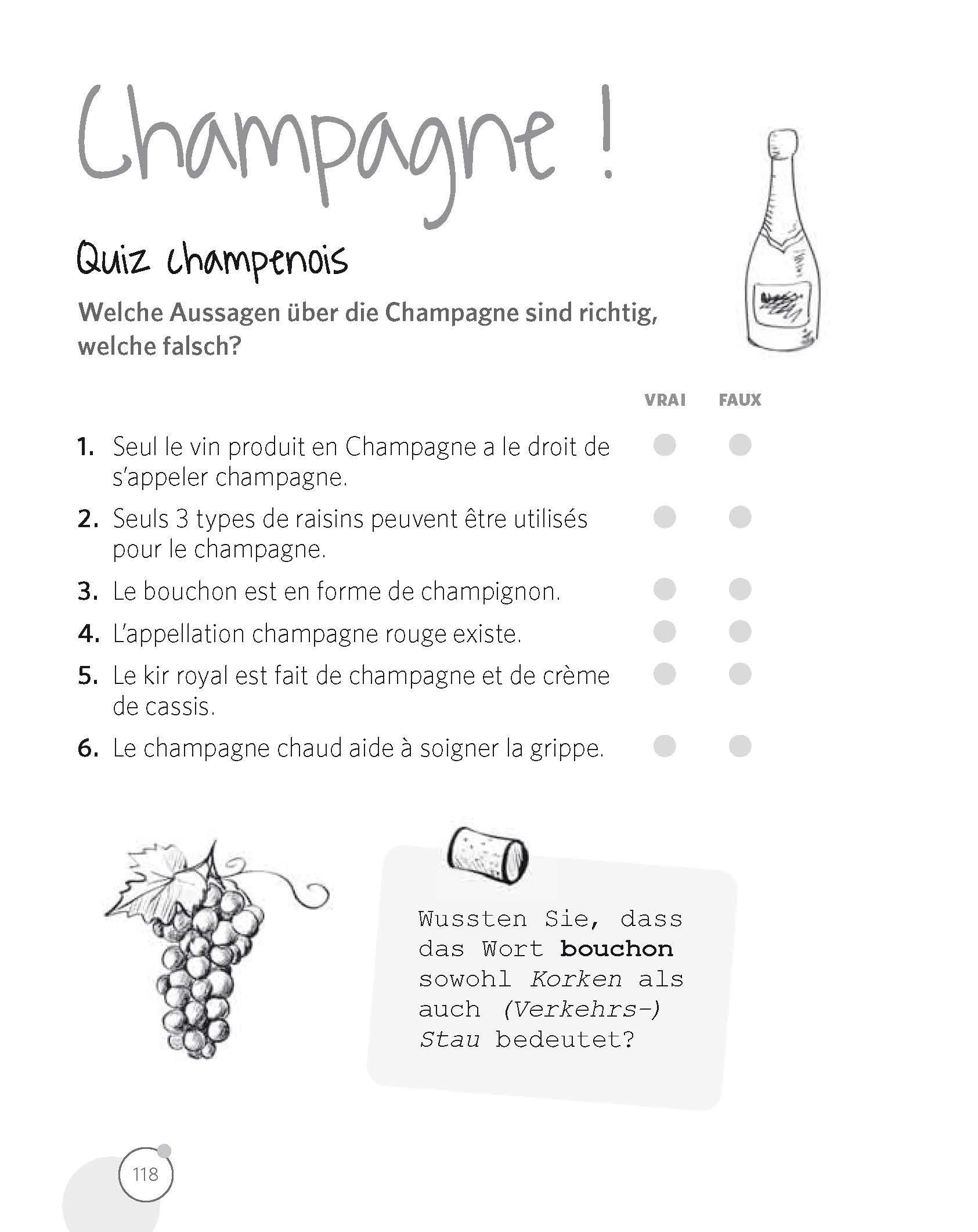 Beispielinhalt (Bild) PONS Unnützes Wissen Französisch