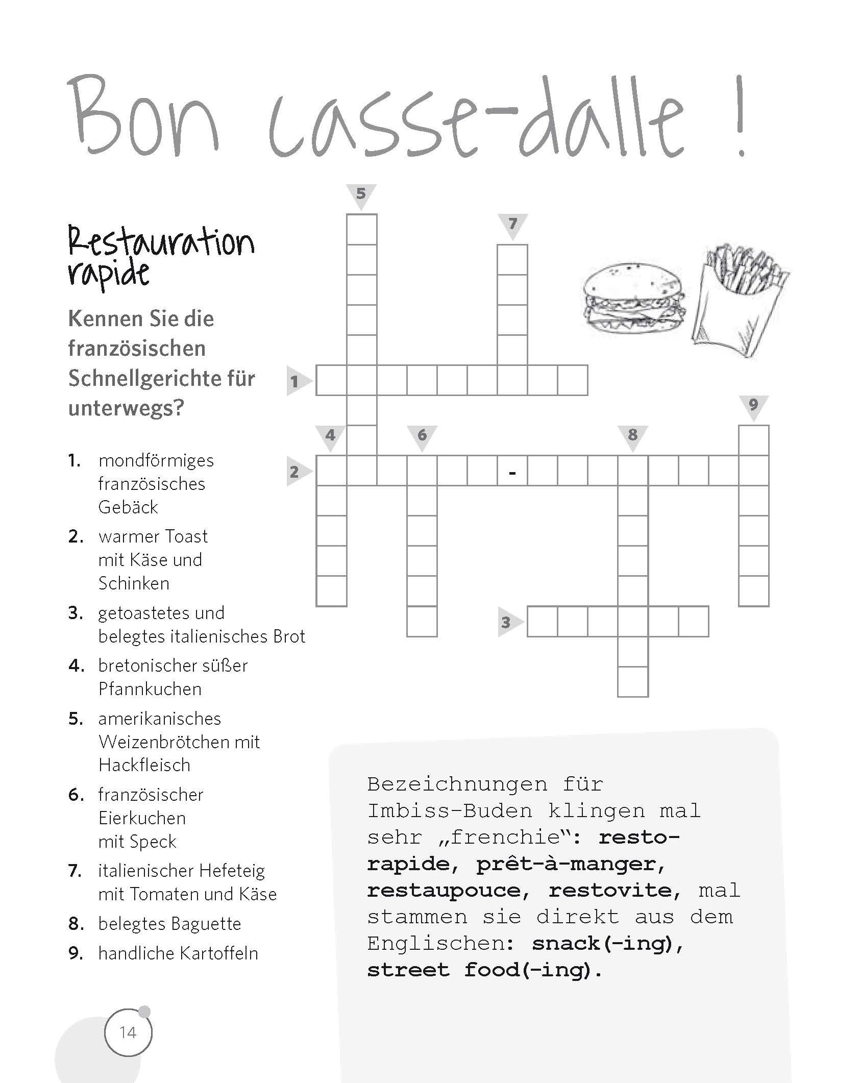 Beispielinhalt (Bild) PONS Unnützes Wissen Französisch