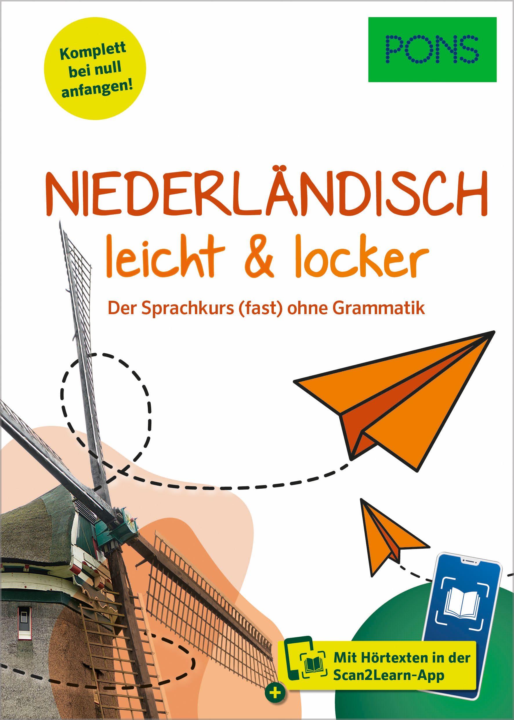 Vorderes Coverbild PONS Niederländisch leicht und locker
