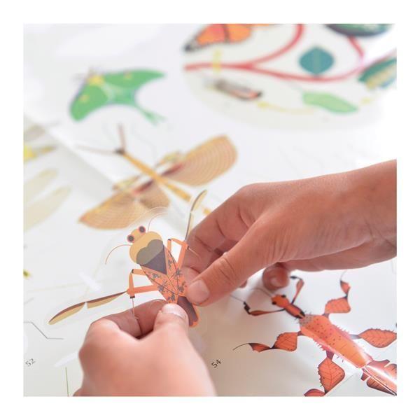 Beispielinhalt (Bild) POPPIK - Lernposter & Sticker Insekten