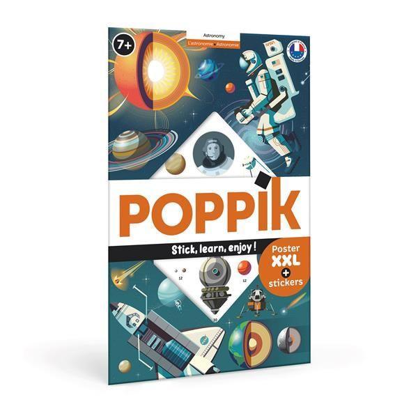 Vorderes Coverbild POPPIK - Lernposter & Sticker Astronomie