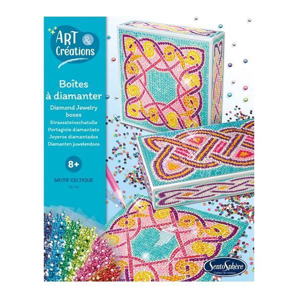 Beispielinhalt (Bild) Sentosphere - Strasssteinschatulle Muster