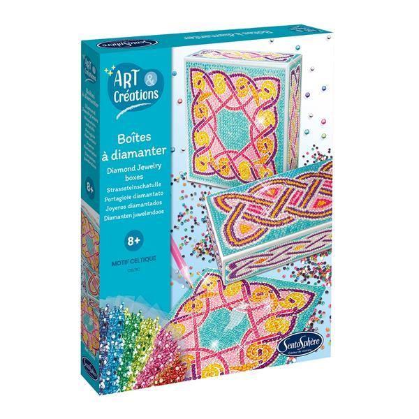 Vorderes Coverbild Sentosphere - Strasssteinschatulle Muster