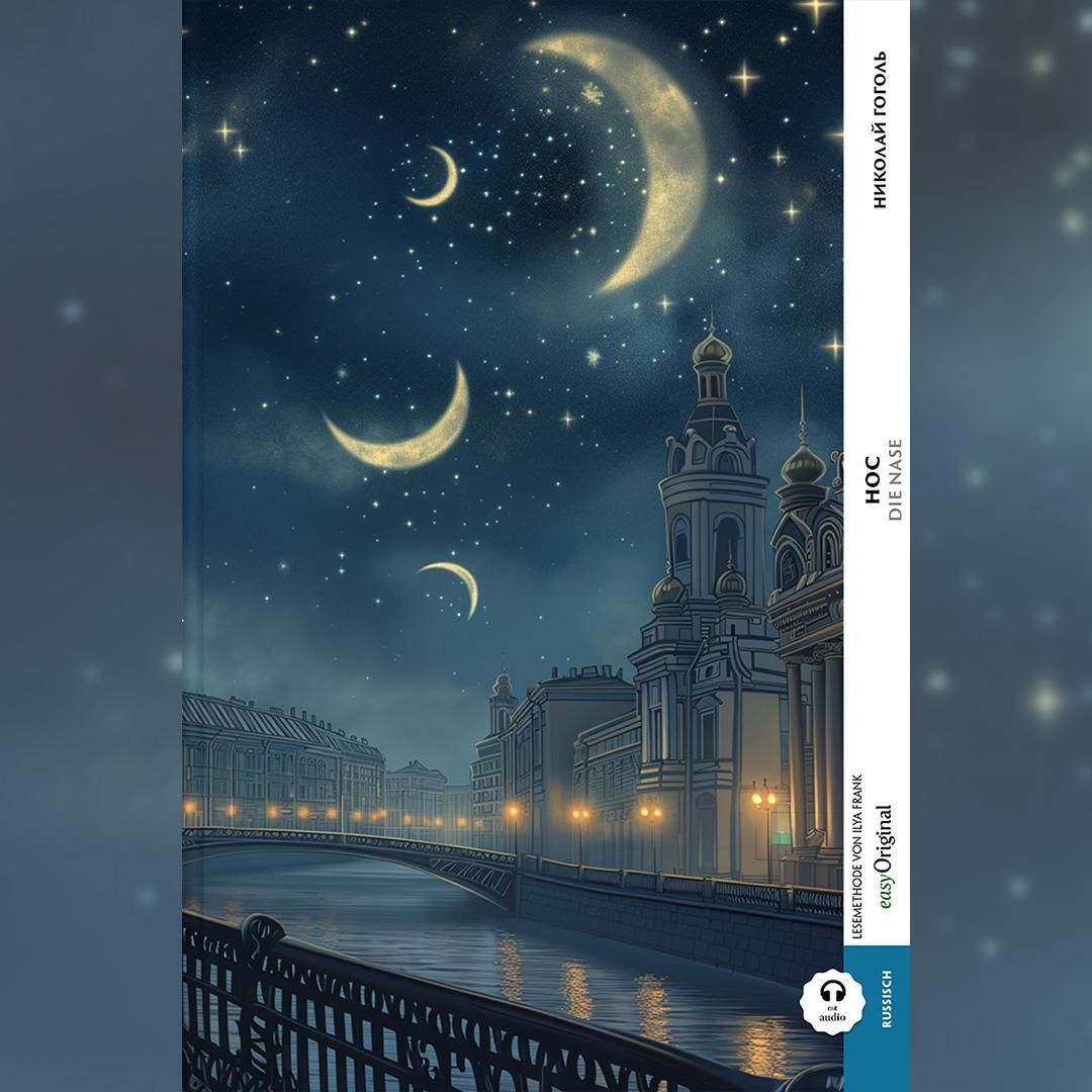 Vorderes Coverbild Nos / Die Nase (Buch + Audio-Online) - Frank-Lesemethode - Kommentierte zweisprachige Ausgabe Russisch-Deutsch
