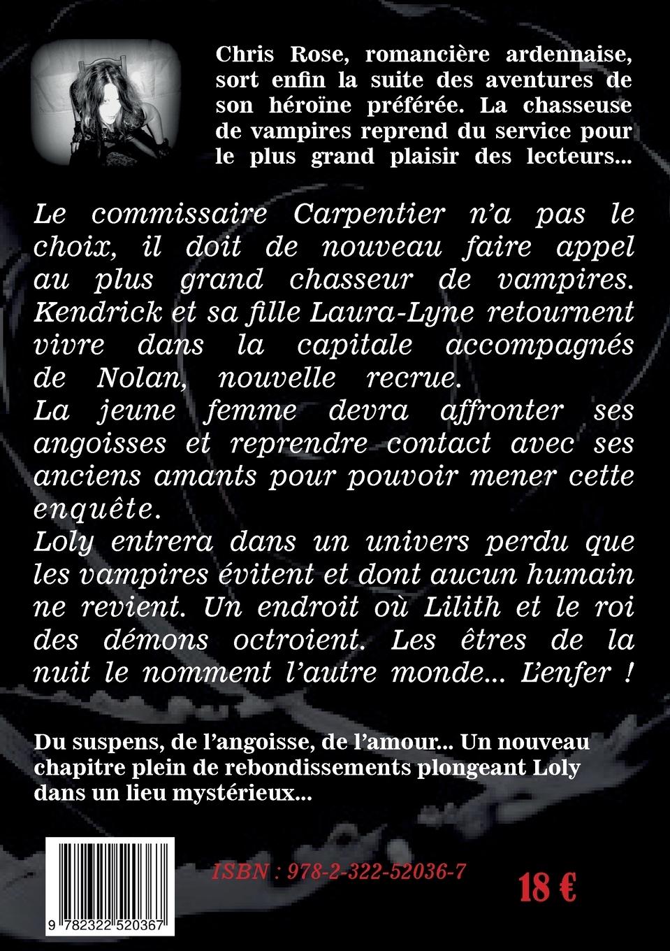 Rückseitencover L'exécutrice des âmes damnées