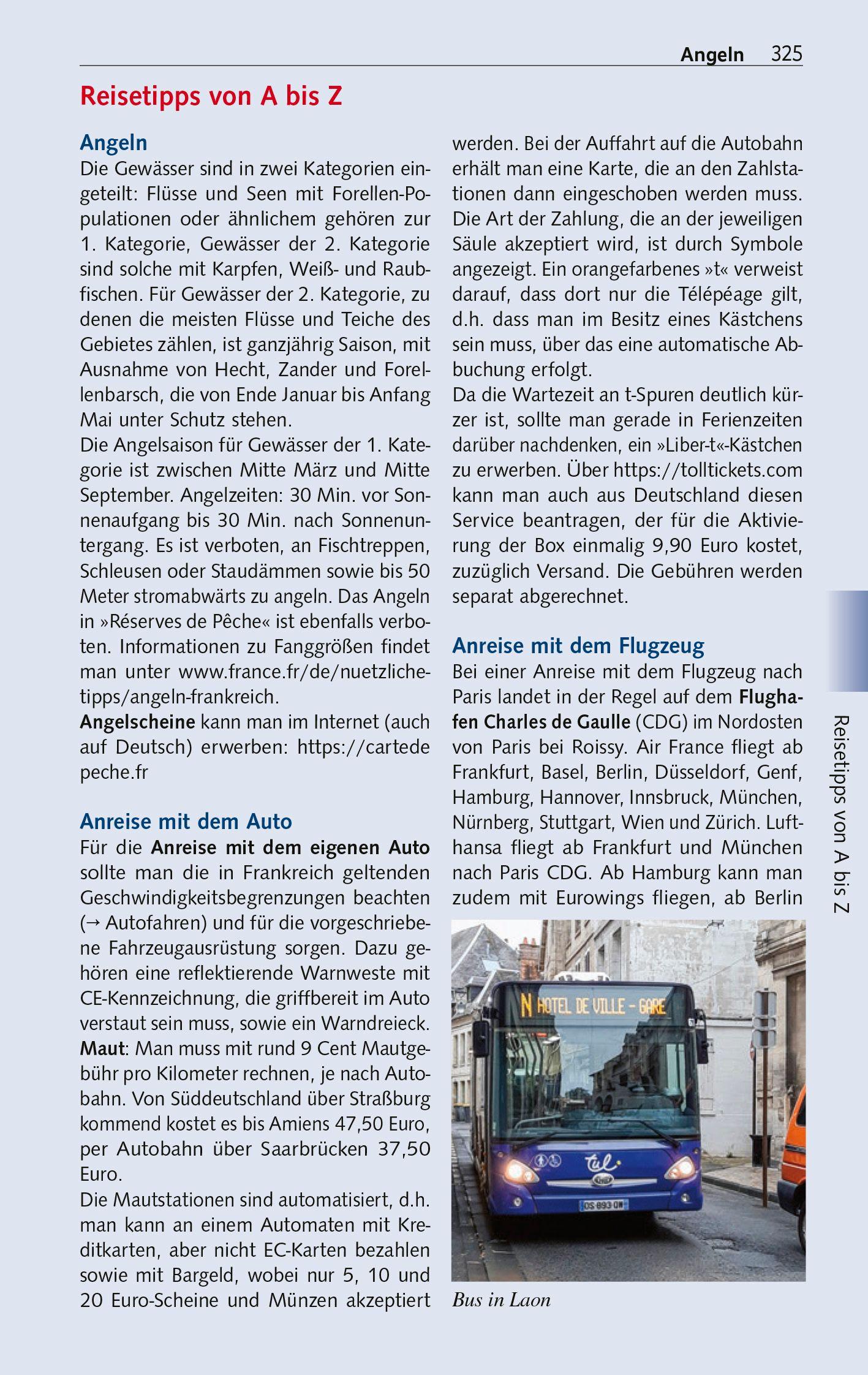 Beispielinhalt (Bild) TRESCHER Reiseführer Picardie