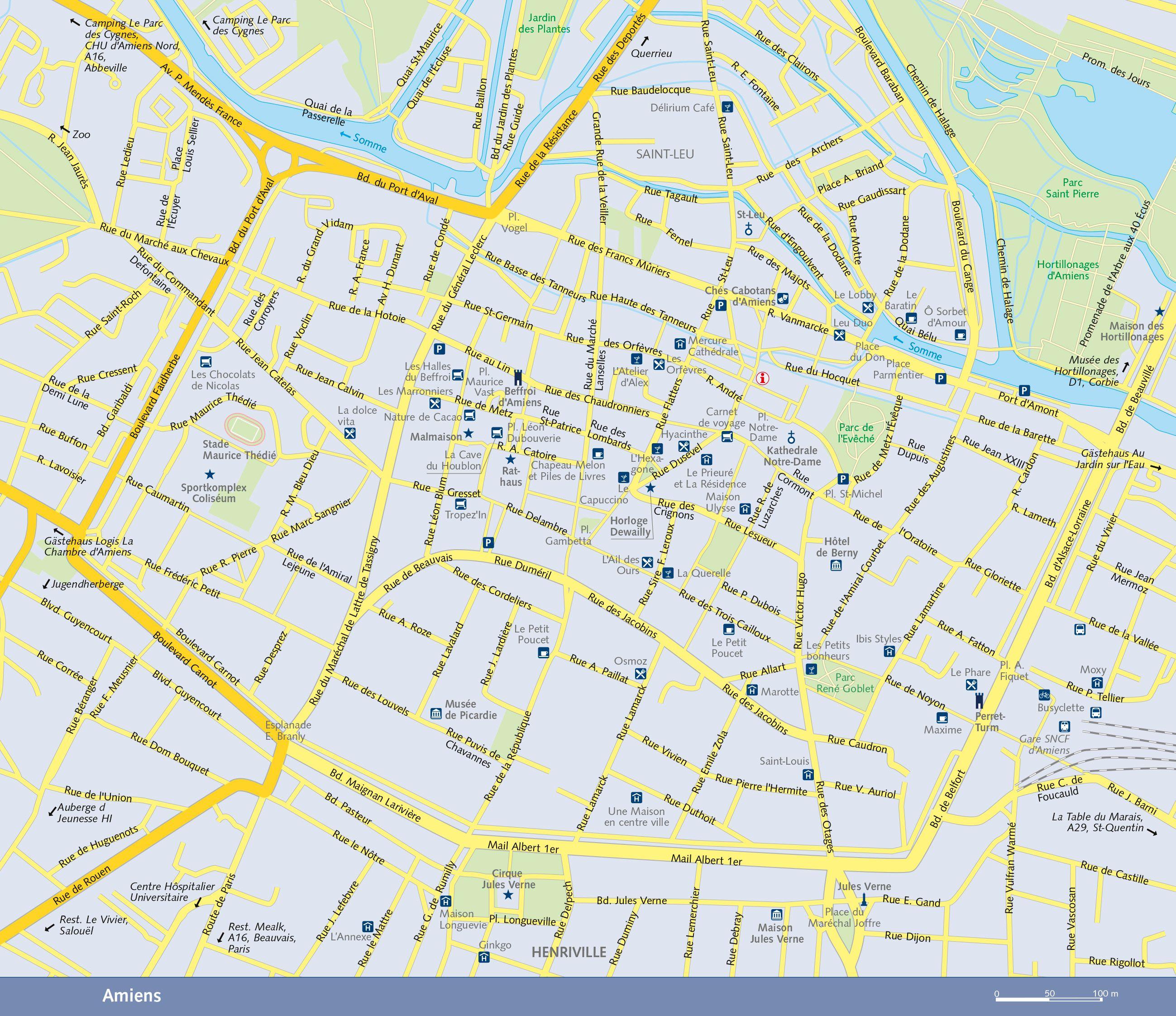 Beispielinhalt (Bild) TRESCHER Reiseführer Picardie