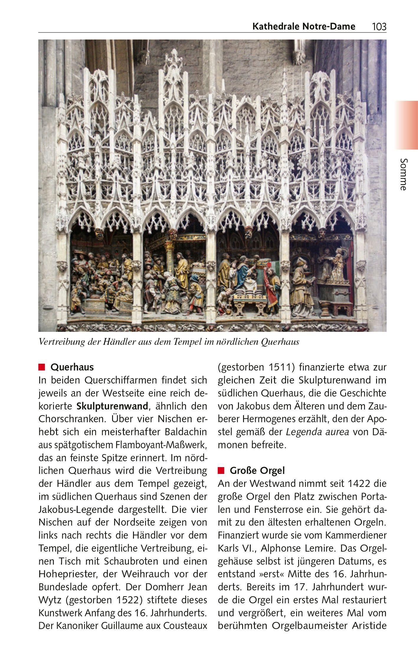 Beispielinhalt (Bild) TRESCHER Reiseführer Picardie