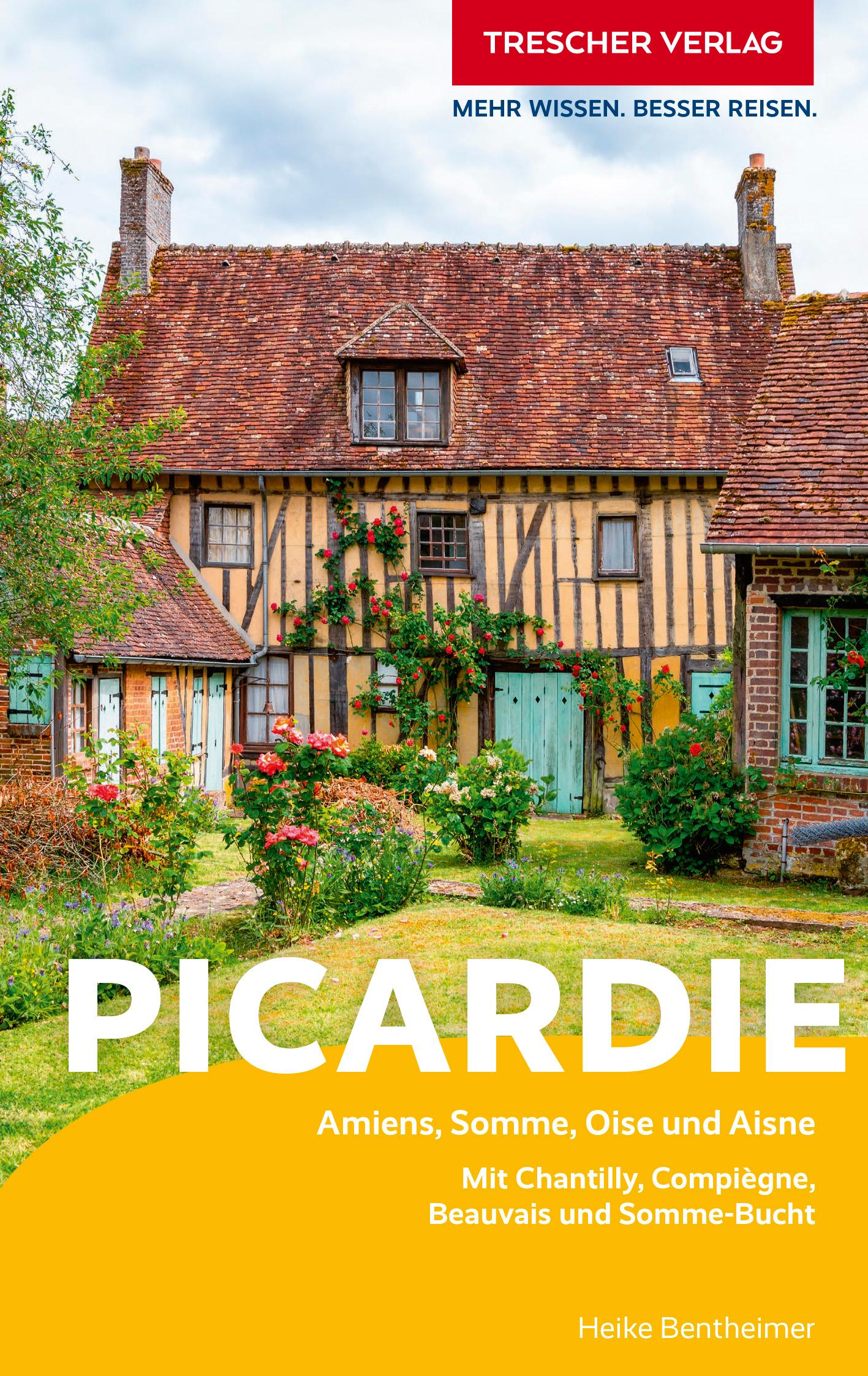 Vorderes Coverbild TRESCHER Reiseführer Picardie