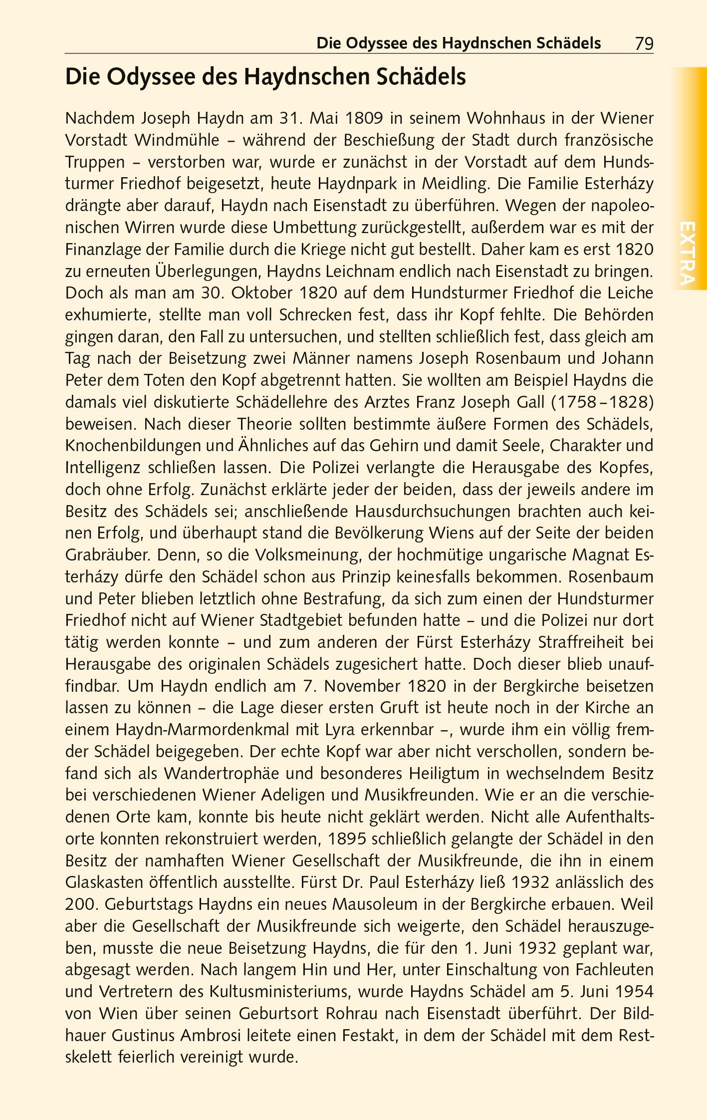 Beispielinhalt (Bild) TRESCHER Reiseführer Burgenland