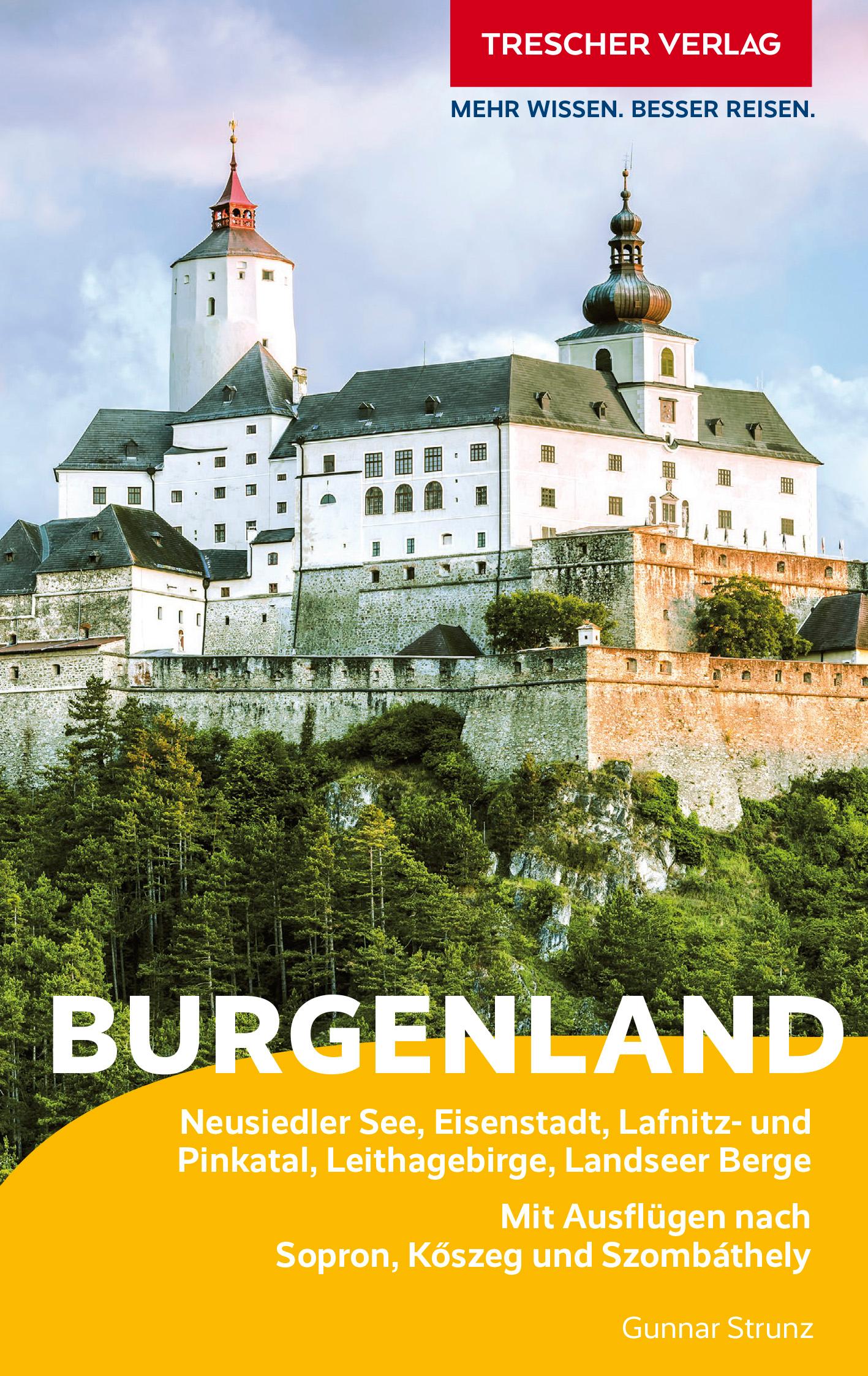 Vorderes Coverbild TRESCHER Reiseführer Burgenland