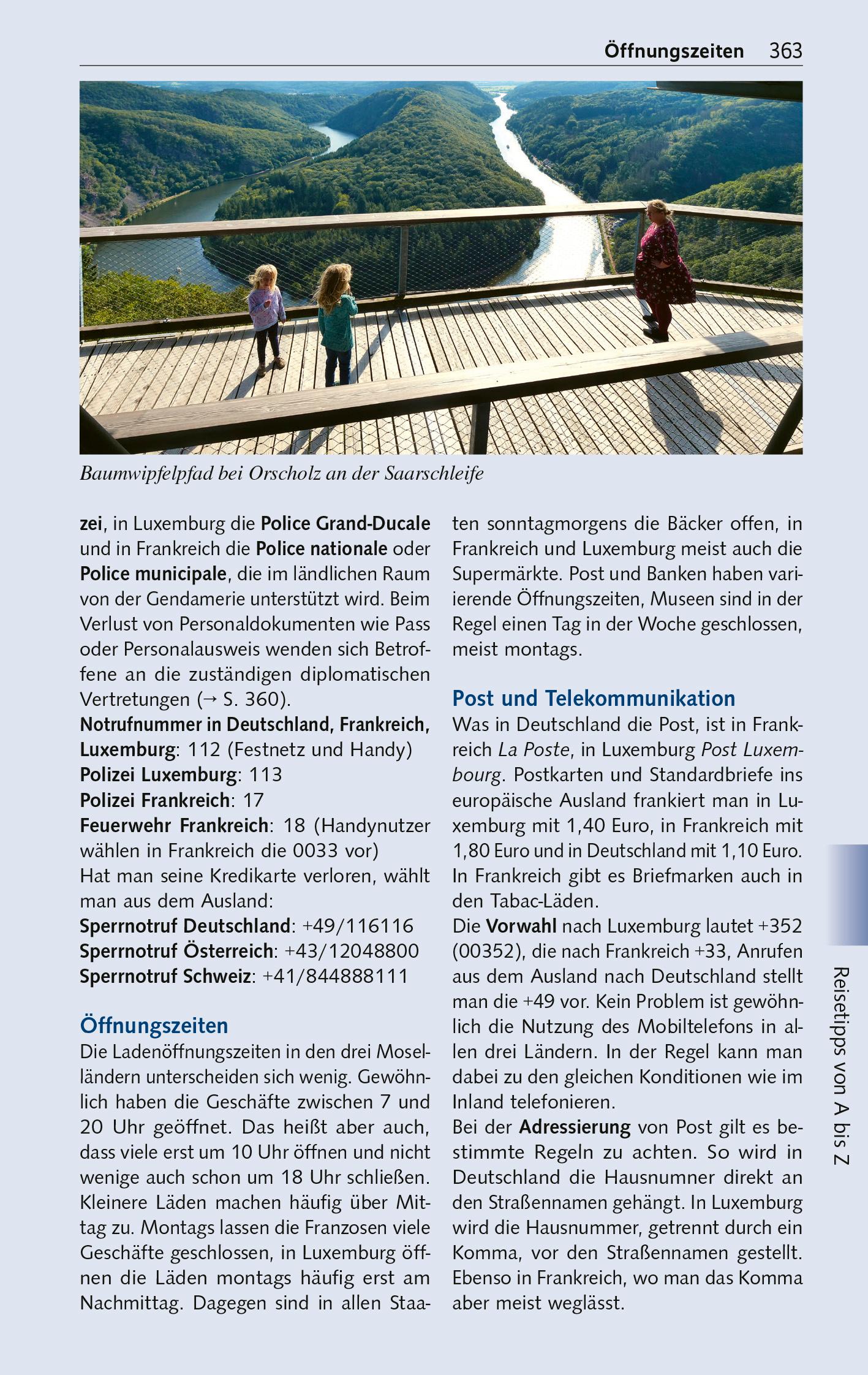 Beispielinhalt (Bild) TRESCHER Reiseführer Mosel