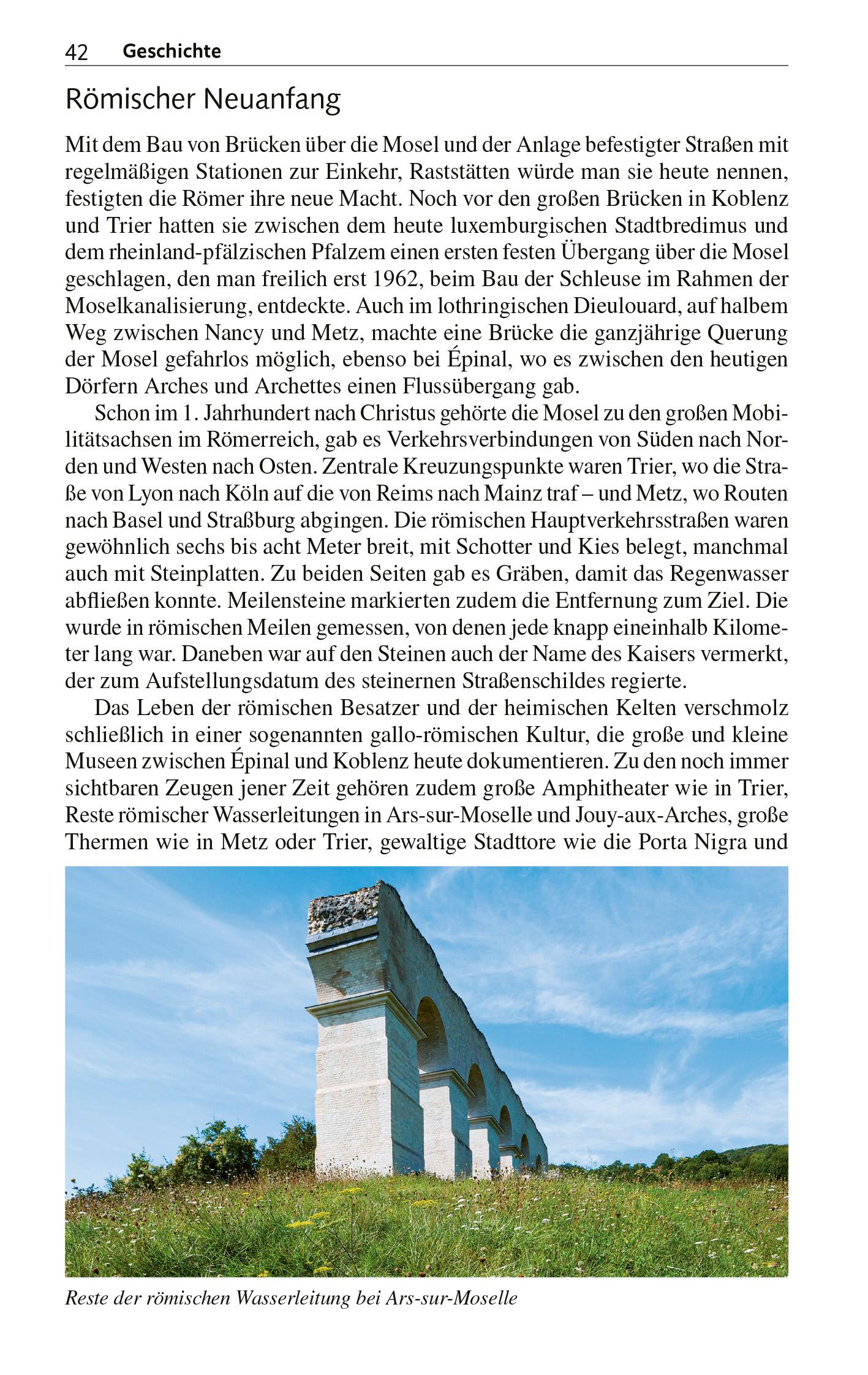 Beispielinhalt (Bild) TRESCHER Reiseführer Mosel