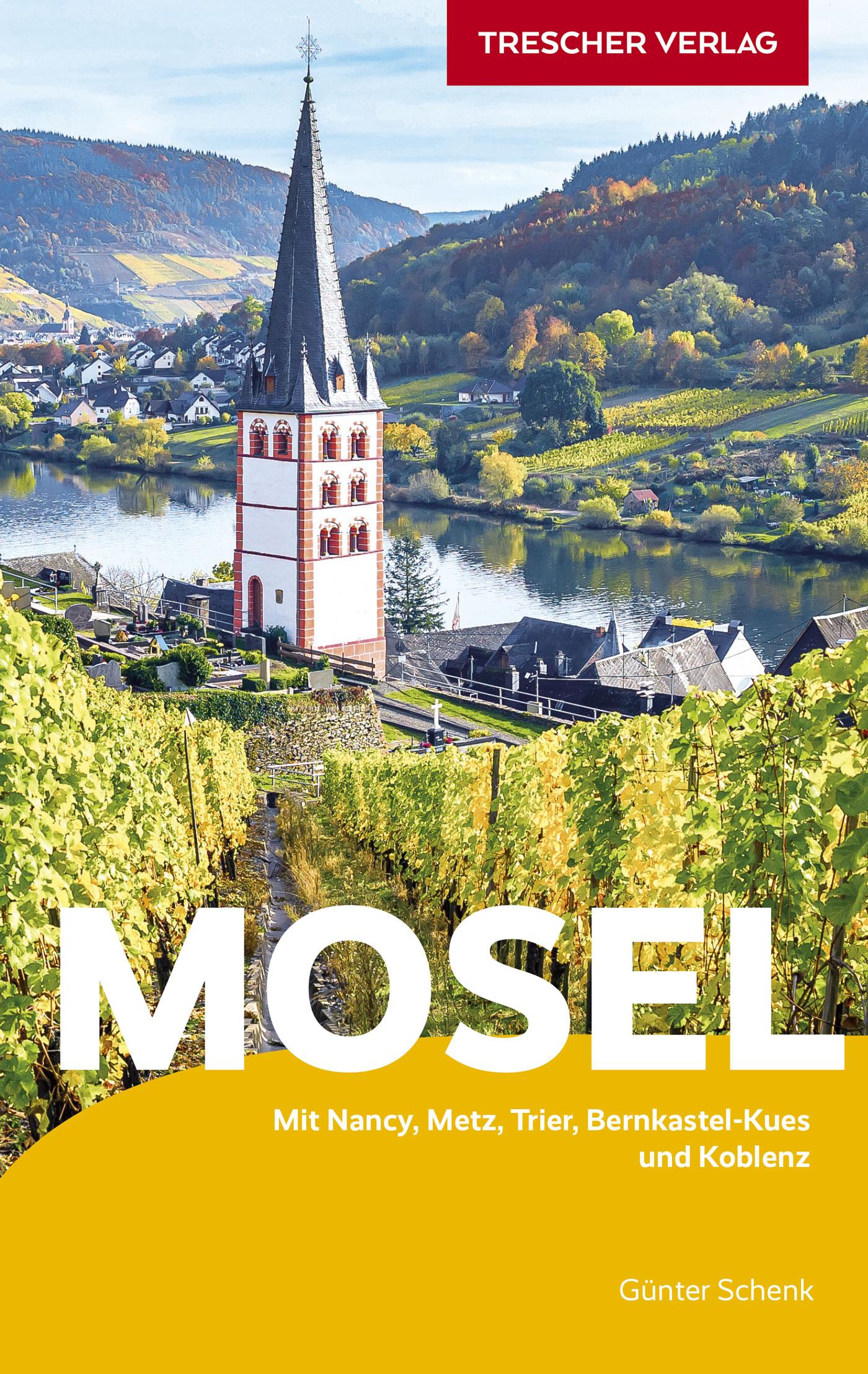 Vorderes Coverbild TRESCHER Reiseführer Mosel