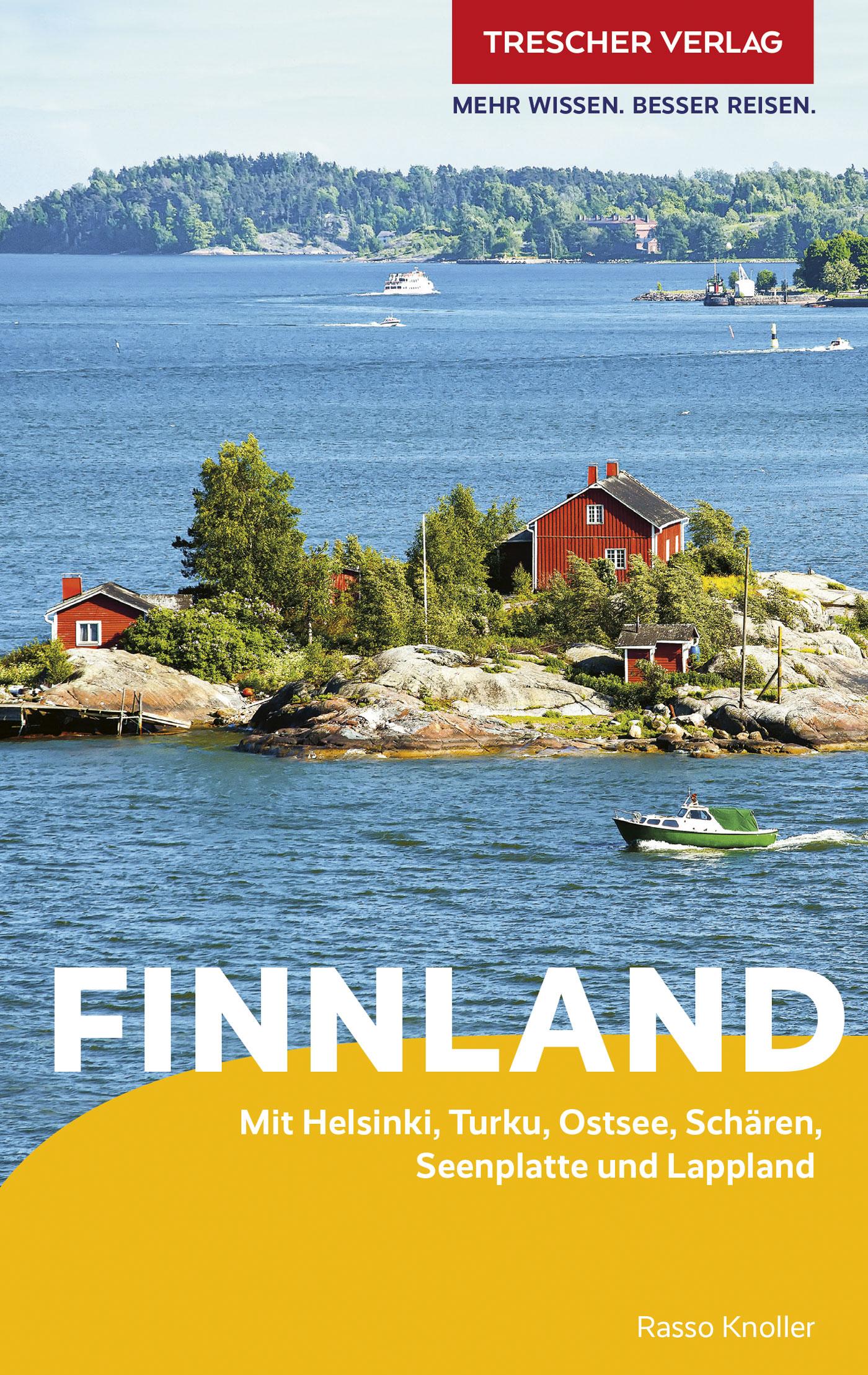 Vorderes Coverbild TRESCHER Reiseführer Finnland