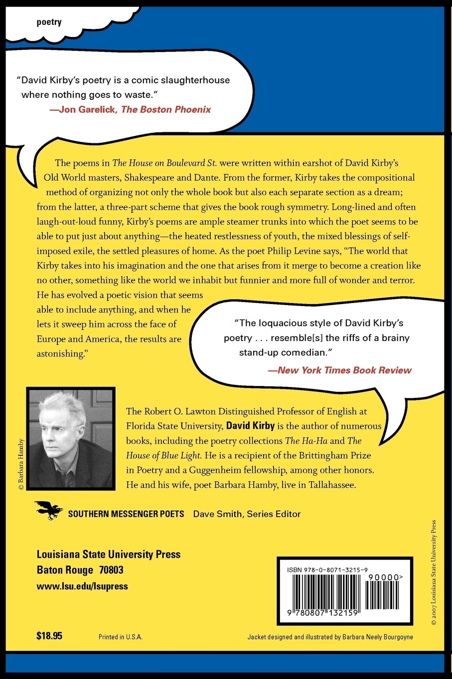 Rückseitencover The House on Boulevard St.