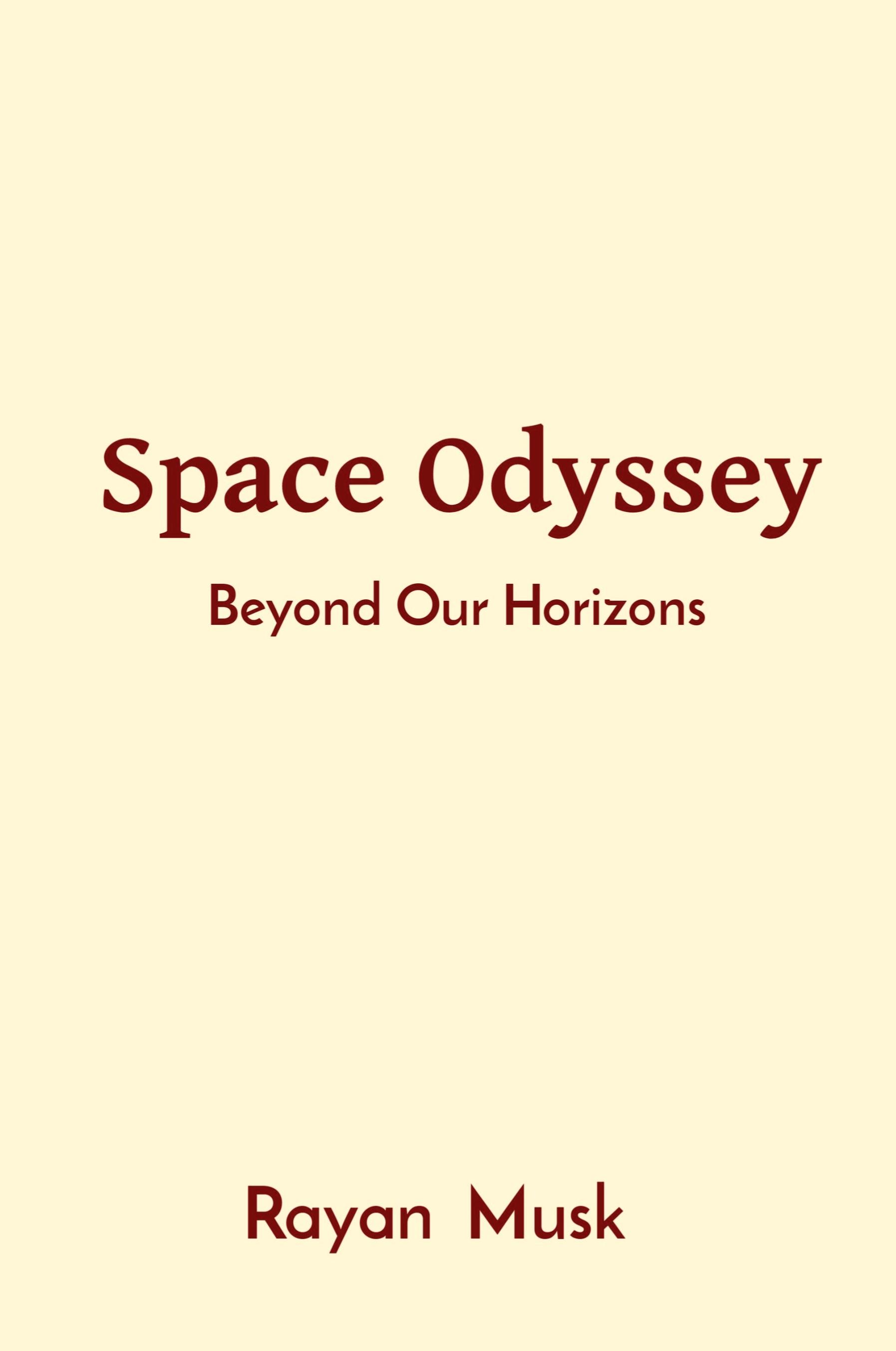 Vorderes Coverbild Space Odyssey