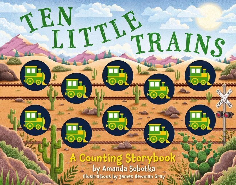 Vorderes Coverbild Ten Little Trains