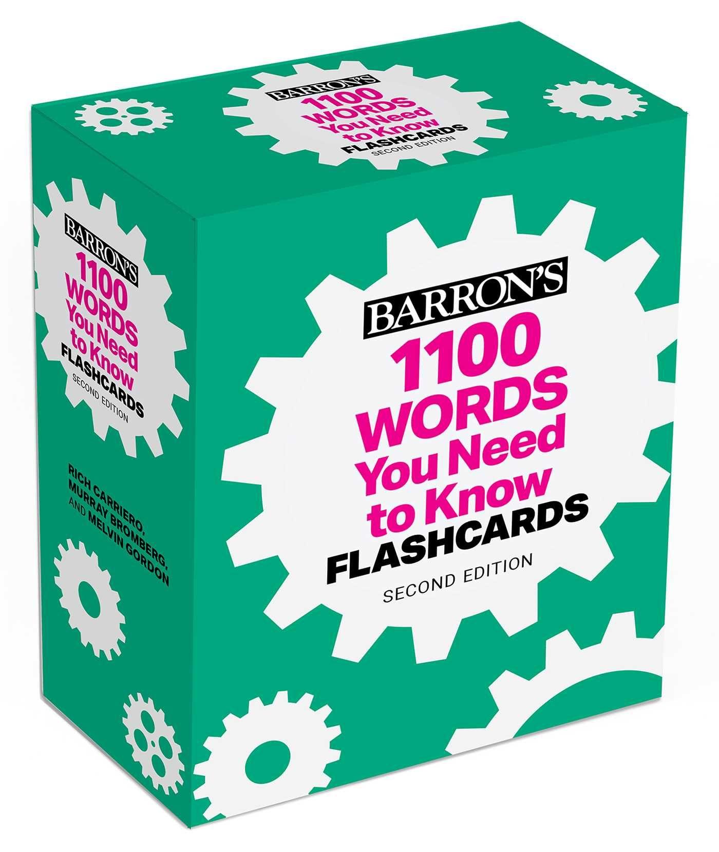 Vorderes Coverbild 1100 Words You Need to Know Flashcards, Second Edition