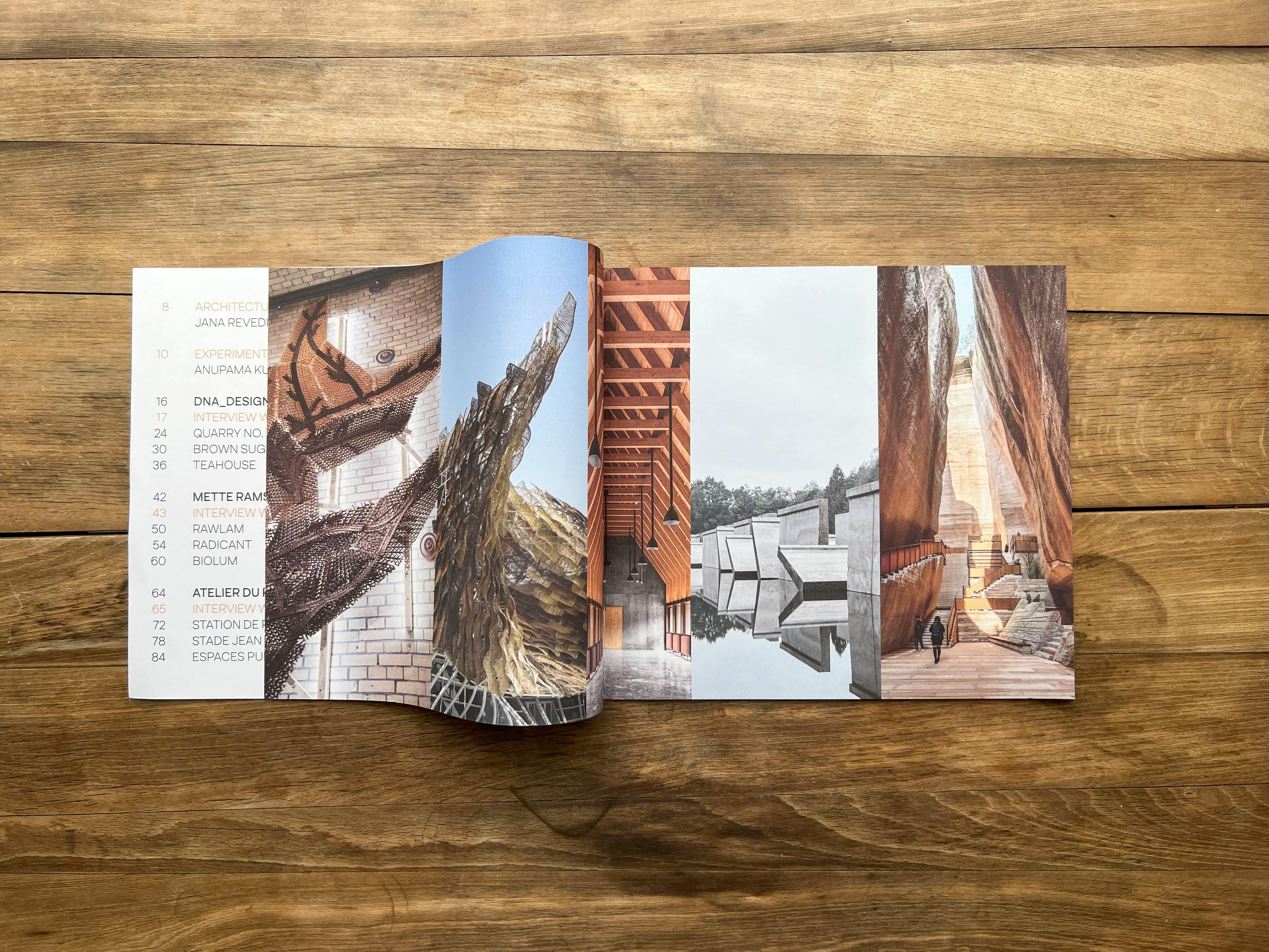 Beispielinhalt (Bild) Architecture Is Experimentation