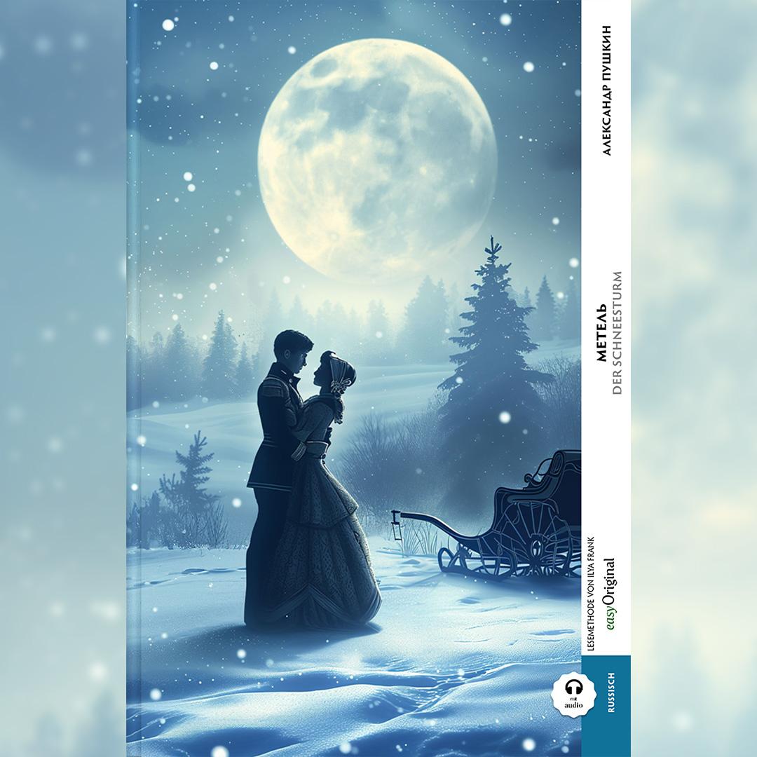Vorderes Coverbild Metel' / Der Schneesturm (Buch + Audio-Online) - Frank-Lesemethode - Kommentierte zweisprachige Ausgabe Russisch-Deutsch