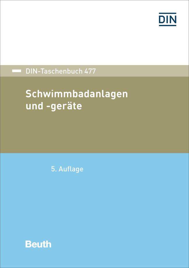 Vorderes Coverbild Schwimmbadanlagen und -geräte