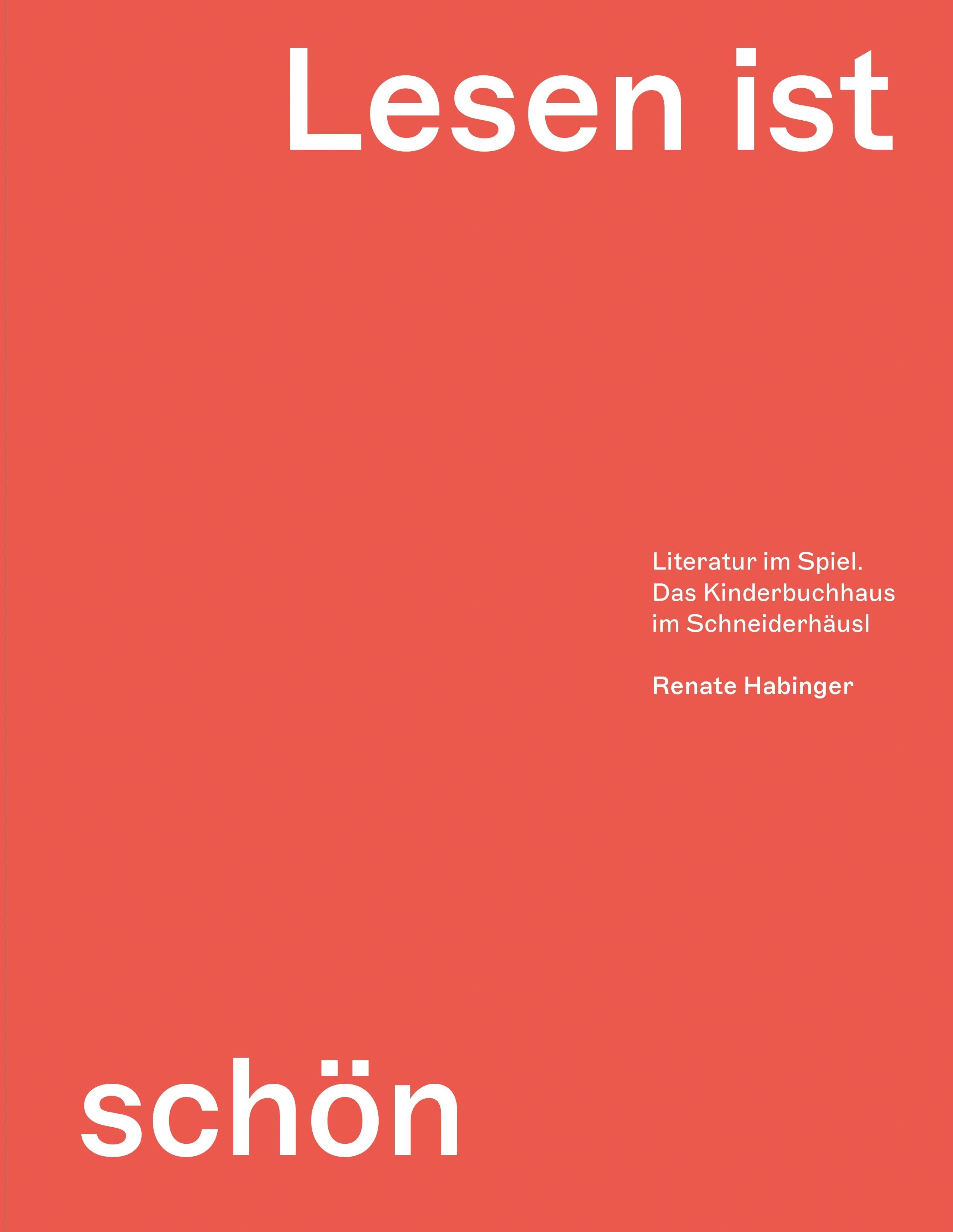 Vorderes Coverbild Lesen ist schön