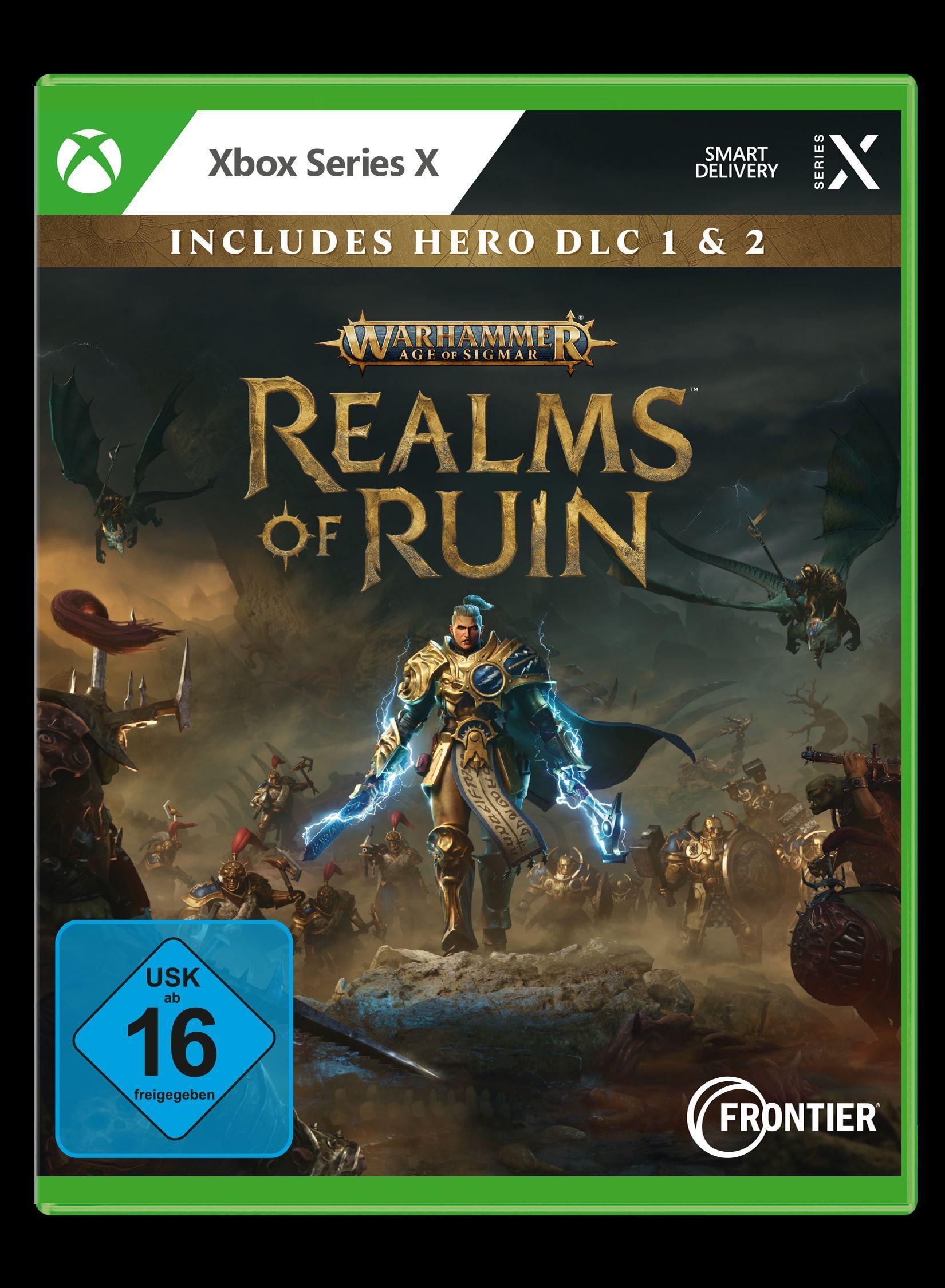 Vorderes Coverbild Warhammer Age of Sigmar: Realms of Ruin (XBox 2)