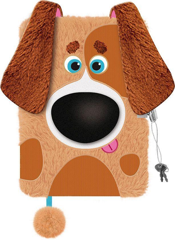 Vorderes Coverbild Tagebuch Plüsch "PREMIUM Bernard the Dog", DIN A 5, 96 Seiten