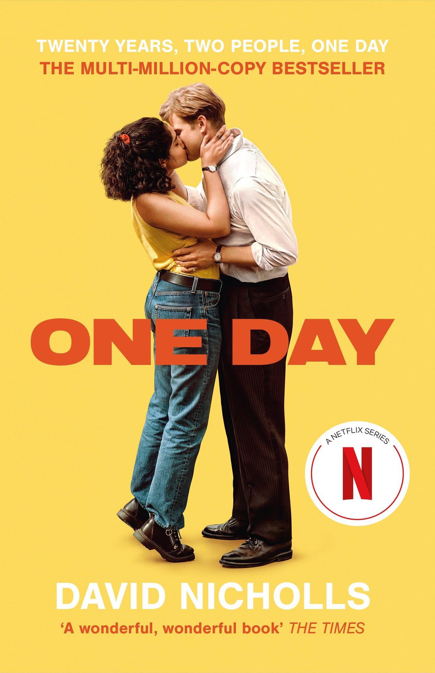 Vorderes Coverbild One Day. Netflix Tie-In