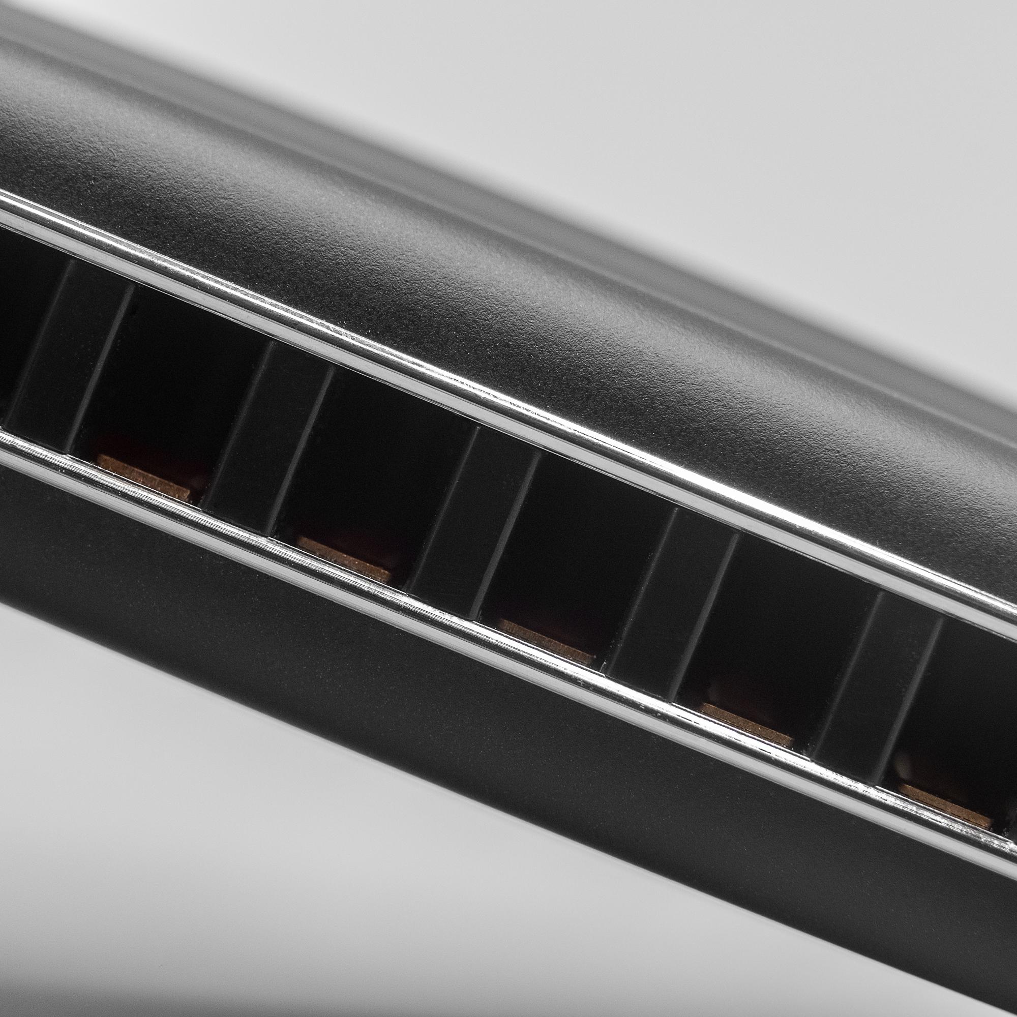 Beispielinhalt (Bild) Master Edition Blues Harmonica in C (incl. soft case and cleaning cloth)