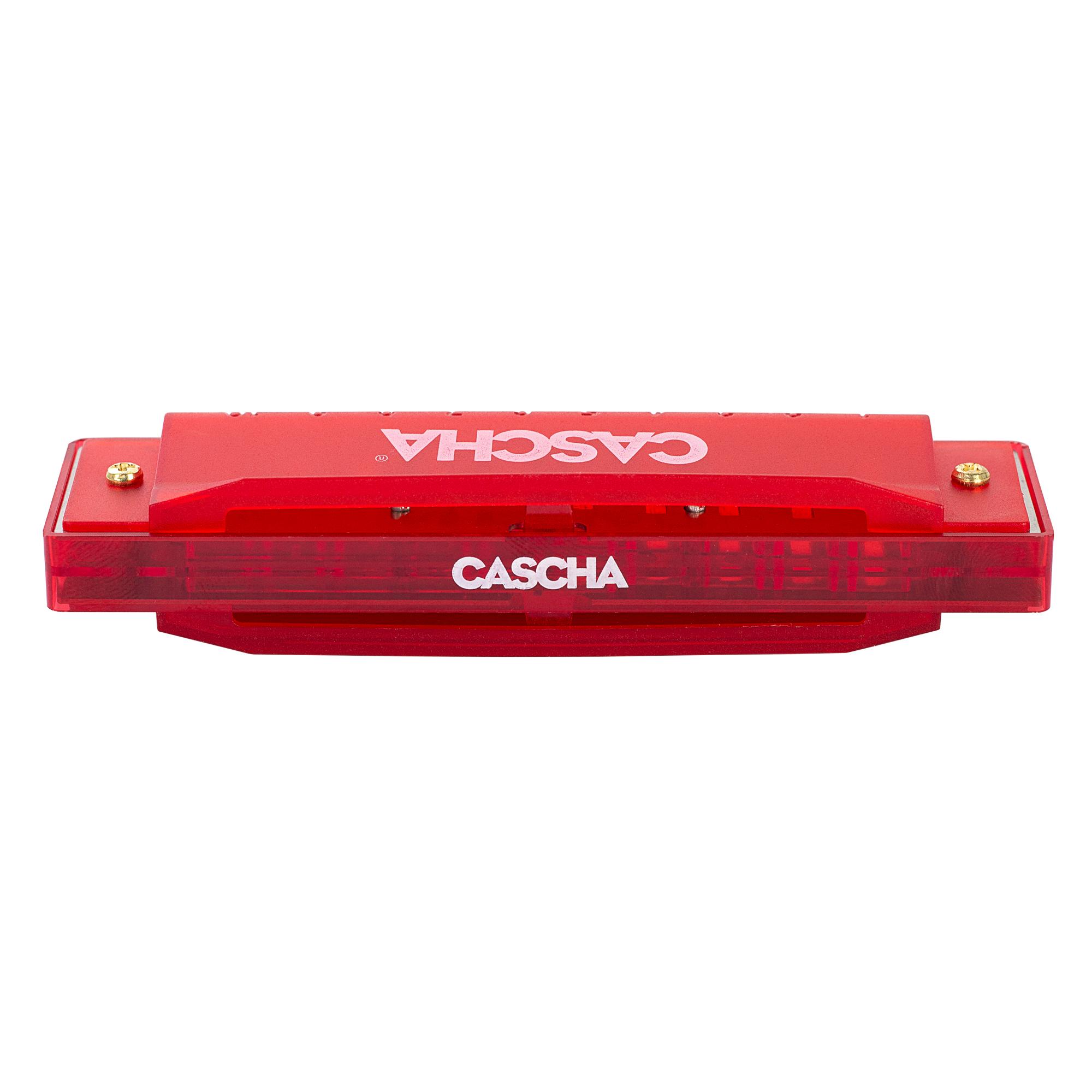 Beispielinhalt (Bild) Fun Blues Mundharmonika Red (incl. hard case and flyer)